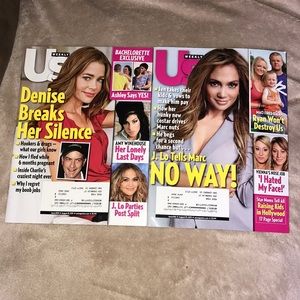 US Weekly Magazines 💕 bundle of two Vintage
